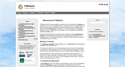 Desktop Screenshot of itsm-berlin.de